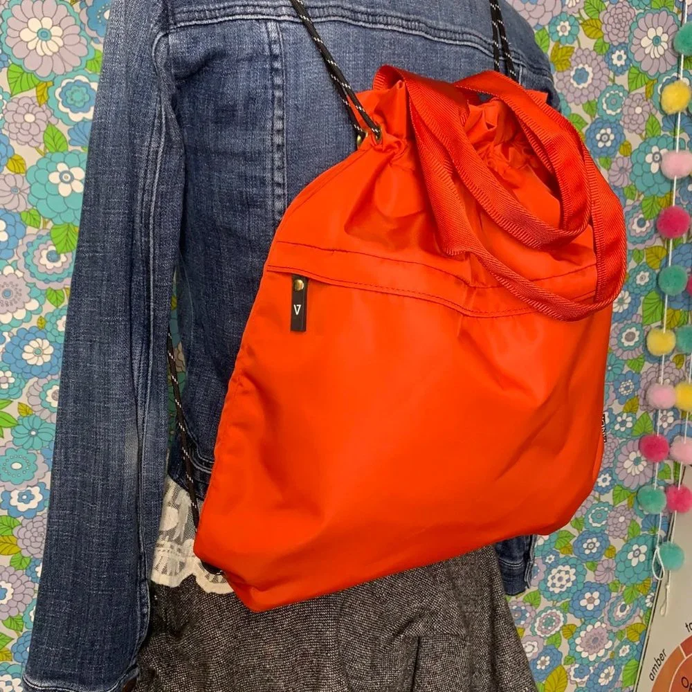 ANDI  Red The Cinch Backpack - Picture 9 of 14